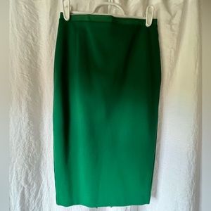 Boden Ponte Pencil Skirt - Kelly Green